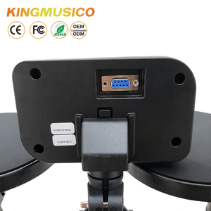 Batterie électronique numérique Kingmusico PDM-10E en gros, 15 kits, 10 chansons, écran LED, USB MIDI, peaux de batterie en gel de silicone - Product Image 4