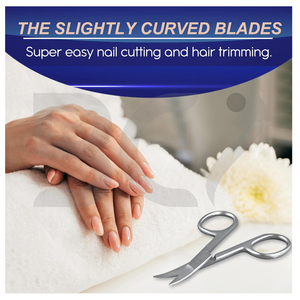 Nouvel arrivage de ciseaux en acier inoxydable à pointe fine et incurvée pour enlever les peaux mortes lame tranchante de la plus haute qualité pour l'utilisation des ongles à cuticules - Product Image 5