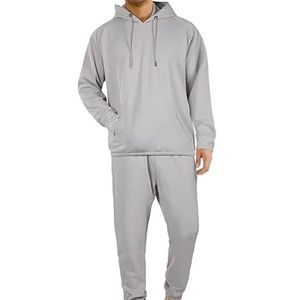 Nouvelle personnalisation blanc uni hommes lavage à l'acide pull survêtement 100% coton polaire meilleure vente blanc uni couleur lourde - Product Image 1