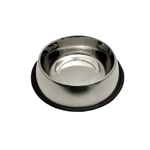 Removable Lid Stainless Steel Pet Feeder Bowl OEM Customized Pet Bowls & Feeders Manufacturer From India