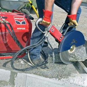 NOUVEAU Système de coupe de précision pour tête motrice de scie à chaîne hydraulique HOO25 pour la découpe industrielle du béton - Product Image 3