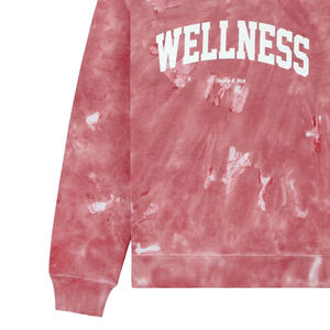 Proveedor OEM de Ropa Urbana de Invierno, Sudaderas Unisex con Estampado Tie Dye, Estilo Casual, Color y Logotipo Personalizados, 100% Algodón Felpa - Product Image 3