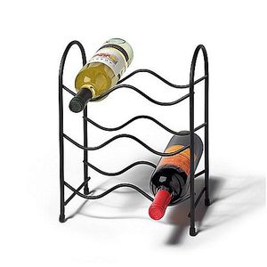 Porte-bouteille en fer pour le service de table au restaurant, offrant un placement stable et un présentoir à bouteilles attrayant - Product Image 1