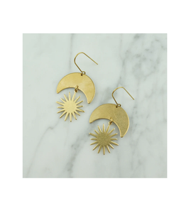 Women Brass Earrings Premium Quality Vintage Geometric Brass Earring <b>Jewelry</b> Watches and Accessories - Product Image 5