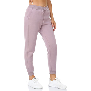 Venta al por mayor personalizado mujeres Joggers con bolsillo de lana liso señoras Cargo Jogger de gran tamaño a granel pantalones de chándal de talla grande OEM - Product Image 2