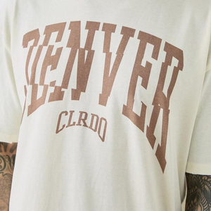 Meilleure fabrication T-shirts pour hommes en microfibre 100% coton délavé à l'acide à manches courtes coupe surdimensionnée en gros au meilleur prix sonnerie - Product Image 6