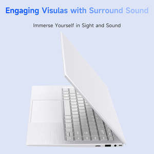 Portátil de 13 Pulgadas, AMD Ryzen 9, 12 GB de RAM, 512 GB de SSD, Cámara Web de 2 MP, Teclado Retroiluminado, Color Blanco, Nuevo, en Inglés Americano - Product Image 6