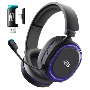 Cuffie Wireless Proove Gaming Rapture per PC, PS4, PS5, Telefono Android/iOS Cuffie da Gaming in Metallo con Bassi Potenti per Videogiochi - Product Image 6