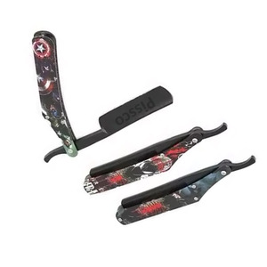 Meilleur fabricant Pissco pour rasoir droit pour hommes, couteau de rasage pliable, rasoir droit en acier inoxydable, outils de beauté - Product Image 6