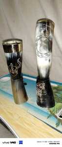 100%premium quality buffalo viking <b>drinking</b> <b>horn</b> - Product Image 3