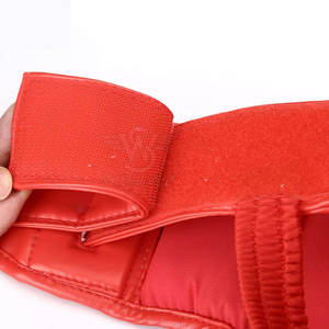 Cheap Price High New Design Lightweight Eco-Friendly <b>Groin</b> <b>Guard</b> Custom Logo PU Leather Heavy Duty for Boxing <b>MMA</b> Training - Product Image 3