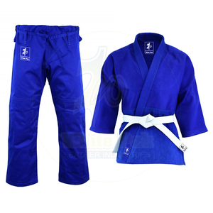 Venta caliente JUDO PREMIUM UNIFORME 100% algodón mejor calidad desgaste de artes marciales-trajes de Karate Gi Bjj Kimono uniforme de Judo - Product Image 5