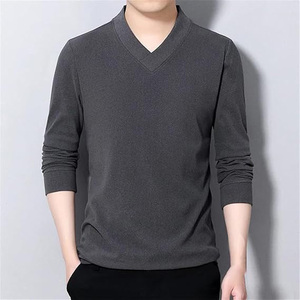 <b>Men's</b> T-Shirts New Design Fashionable High Quality Vintage Style Long Sleeve Slim Fit Silk/Cotton <b>Animal</b> Print Anti-Wrinkle - Product Image 4