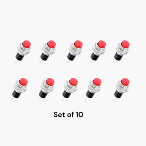 Envío Gratis: Interruptor de Botón Metálico PS-314, Juego de 10, Combinación 1NO, 1NO1NC, 1A/3A Máx. Corriente máxima de 250V. Voltaje - Product Image 1
