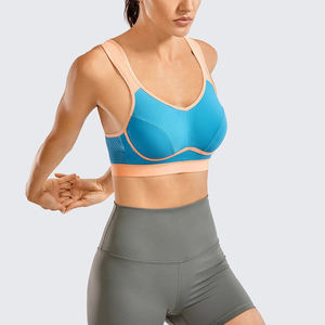Soutien-gorge de sport pour femmes de haute qualité, respirant, confortable et sans couture, couleur unie, soutien-gorge de sport simple, respirant et confortable, nouvel arrivage - Product Image 2