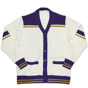 Service OEM, séchage rapide, faible MOQ, cardigans en tricot pour hommes, gaufrage, vêtements d'hiver à manches longues, cardigans en tricot - Product Image 1