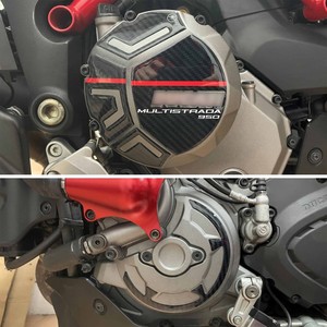 สติ๊กเกอร์ป้องกันฝาครอบข้อเหวี่ยงมอเตอร์ไซค์ 3 มิติ ใช้ได้กับ Ducati Multistrada 950 2019-21 ลาย Dezentrale - Product Image 4