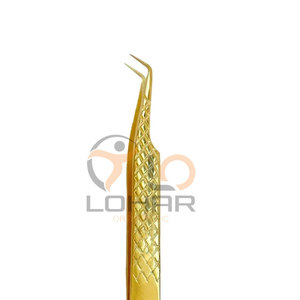 Customize Logo Printed Eyelash Extension <b>Tweezers</b> Manufacturer Stainless Steel Eyelash Extension <b>Tweezers</b> - Product Image 5