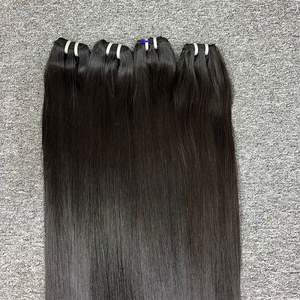 Haute Qualité 100% Vierge Cheveux Bruts En Gros Bundles Grand Stock Trame Os Droit Toutes Les Couleurs Vietnamien Cheveux Bruts Transparent - Product Image 3