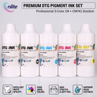 Encre DTF Enlite Vivid Color 1000ml pour imprimante de bureau Epson L1800 I3200 XP600 DX5, encre de transfert DTF pour impression sur t-shirt
