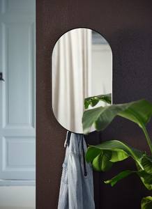 Ksn by ถาดเสิร์ฟอลูมิเนียมกระจกสีดำสไตล์วินเทจพร้อมกระจกตกแต่งที่เป็นเอกลักษณ์สำหรับการจัดเก็บ - Product Image 4