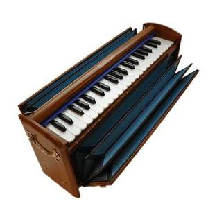 Harmonium en bois de qualité supérieure avec soufflet réglable Touches lisses et son riche adapté au folk classique - Product Image 5