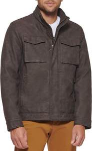 เสื้อแจ็คเก็ตหนังเทียมผู้ชาย - Product Image 6