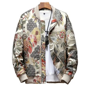 2025 nouvelle broderie hommes hiver Bomber veste Hip Hop Street Style vêtements en grande taille rue mode manteau - Product Image 1