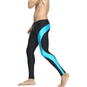 Leggings Casuales para Hombre, Corte Ajustado, Cintura Elástica, Color Sólido, Transpirables, de Algodón y Bambú, Pantalones Deportivos de Compresión para Gimnasio - Product Image 6