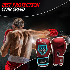 Nouvelle conception, nouveau modèle, gants de boxe d'entraînement, gants de combat, gants de combat professionnels, fabriqués en cuir de vache, équipement de boxe personnalisé - Product Image 2