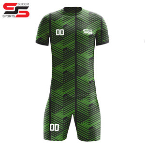 100% polyester sublimé nouveau maillot de football OEM vêtements d'entraînement personnalisés uniforme de football football ensemble complet - Product Image 5