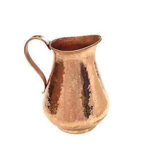 Jarra de Cobre Puro Hecha a Mano, Ecológica, para Bebidas, Jarra de Cobre Decorativa de Primera Calidad para Uso en el Hogar y Hoteles - Product Image 4