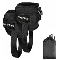 Sangle de cheville en nylon imperméable de haute qualité pour la musculation, le fitness et le soutien des câbles de levage de poids – Vente en gros