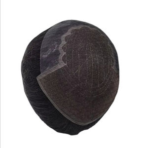 Peluca de Cabello Humano Q6 Yaki para Hombre, Tupé de Cabello Virgen Remy con Trama Única, Rizo Naturalizador Bangladash, Extensión de Cabello con Gorro Remi - Product Image 3