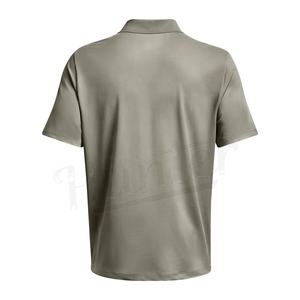 Vente en gros de t-shirts polo pour hommes en coton de grande taille de qualité supérieure avec logo personnalisé et design à manches courtes polos pour hommes de style High Street - Product Image 6