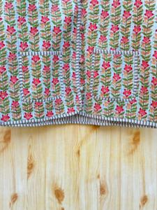 เสื้อแจ็คเก็ตผ้าฝ้ายระบายอากาศลายดอกไม้สำหรับผู้หญิงเสื้อแจ็กเก็ตสไตล์อินเดียใส่ได้ทุกฤดู - Product Image 3