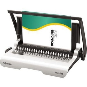 Fellowes Star+ Plastic <b>Binding</b> <b>Machine</b> 44.8 X 8 X 28 cm DIN A4 19mm White for Office Use - Product Image 1