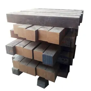 6mm 16mm 5 In Thick Galvanized Hot Rolled Iron Billets Mild 304 304L 316 316L Low Carbon Steel Flat Square Bar For Construction