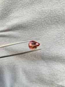 ลูกแพร์ทัวร์มาลีนสีชมพูกะรัต3.10กะรัตหินเจียระไนคุณภาพสูงสำหรับจี้หินอัญมณีธรรมชาติ - Product Image 5