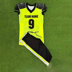 Uniforme de football américain en polyester 100% respirant nouveau style uniforme de football américain Service OEM personnalisé - Product Image 4