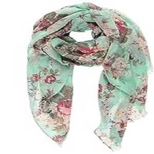 Bufanda de Algodón Voile con Logotipo Personalizado - Nueva Bufanda Larga, Ligera, Transpirable y Cálida para Mujer, Ideal para el Invierno y para Usar con Aire Acondicionado - Product Image 1