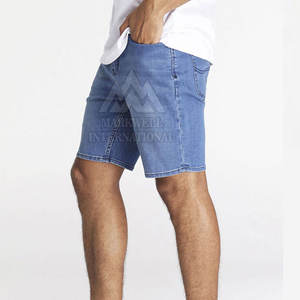 Shorts en jean sur mesure, vente chaude, légers, respirants, pour hommes, fabriqués au Pakistan - Product Image 2