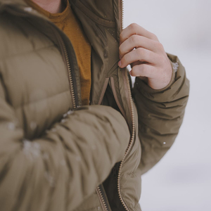 Vestes isolantes de pêche chaudes grande taille Veste polaire pour hommes Veste d'hiver légère et rembourrée sur mesure pour la randonnée - Product Image 3