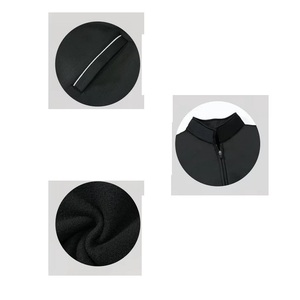 Chaqueta polar para hombre de fabricación directa de fábrica, chaqueta deportiva lavada de cuero con logotipo personalizado, precio al por mayor - Product Image 6