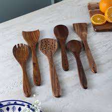 Cuillères en bois de taille personnalisée de qualité supérieure Ustensiles de cuisine jetables en teck naturel pour hôtel, restaurant et cuisine - Product Image 2