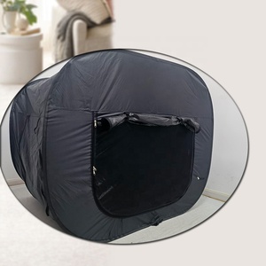 Tienda de Campaña Sensorial Cuadrada para Niños y Niñas con Autismo, Tienda de Campaña Sensorial Negra para Niños - Product Image 3