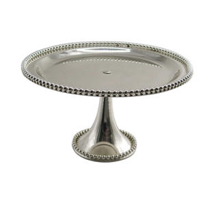 Support à gâteau en métal gravé à la main pour la présentation de gâteaux aux fruits, accessoires de décoration de table pour événements et fêtes d'anniversaire - Product Image 2