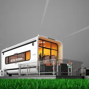 Capsule Space Cabbin home prefab Mobile Smart modular real estate prefabricated mobile property with wholesale factory price