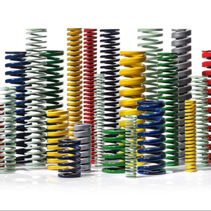 คอยล์สปริงอัดสแตนเลสขนาดใหญ่สำหรับงานหนักพร้อมส่งสำหรับงานหนักสปริงแบบไดคัทสปริงแบบมีสไตล์สำหรับงานหนักของผู้ผลิตสปริงที่มีสไตล์ - Product Image 1