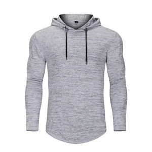 Sudadera con capucha de gran tamaño informal de moda para hombres, sudaderas de algodón 100% de alta calidad con hombros caídos personalizados al por mayor - Product Image 1